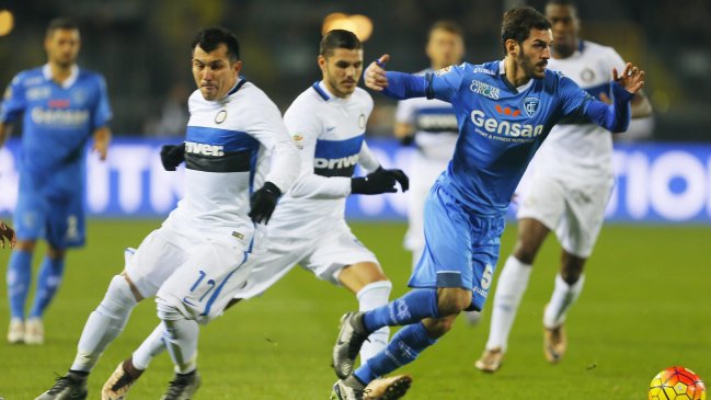 Inter de Milán mantuvo el liderato en la liga italiana tras vencer a Empoli
