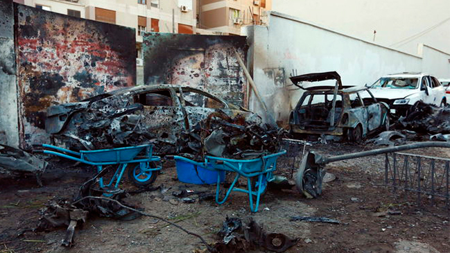 Atentado contra una base militar en Libia