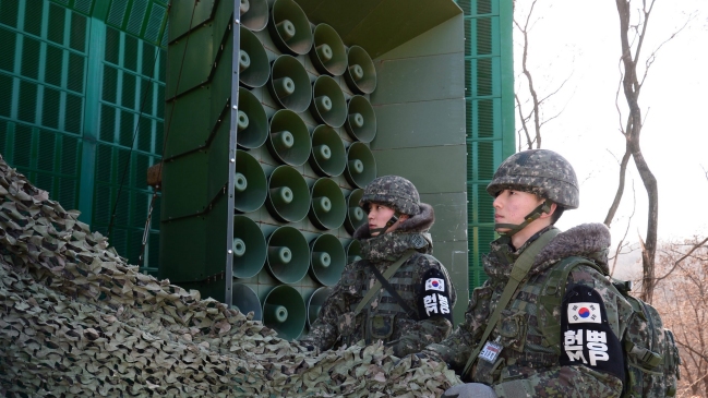 Corea del Sur volvió a emitir propaganda en la frontera con el Norte