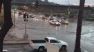 Inundación por lluvias dejó un Lamborghini convertido en submarino