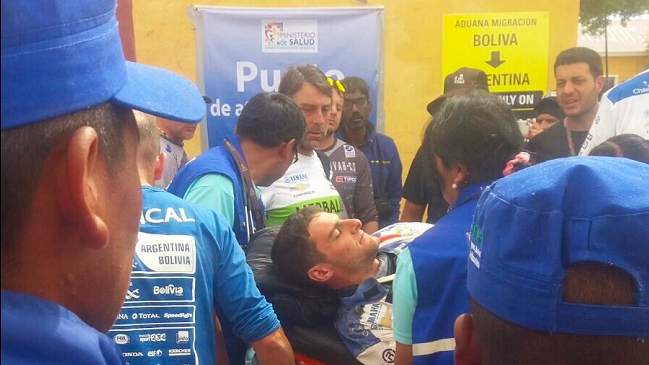 Ignacio Casale y su accidente en el Dakar: Así son las carreras, ya volveré