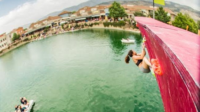 Primer campeonato de escalada sobre agua vivió su final