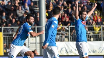 La goleada de Napoli sobre Frosinone que lo dejó en la cima de la Serie A