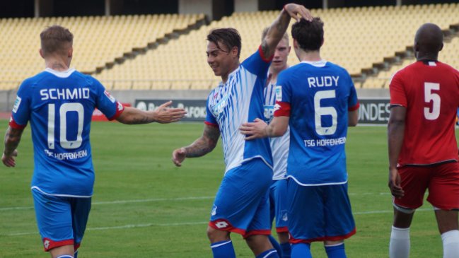 Eduardo Vargas anotó en amistoso de Hoffenheim frente a Platinum Stars