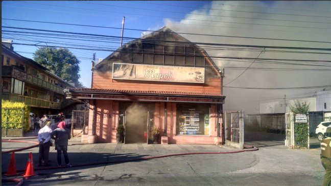 Incendio en panadería 