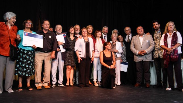 Destacados artistas escénicos recibieron pensión de gracia