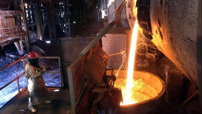 Precio del cobre registró leve alza este miércoles tras cinco jornadas a la baja