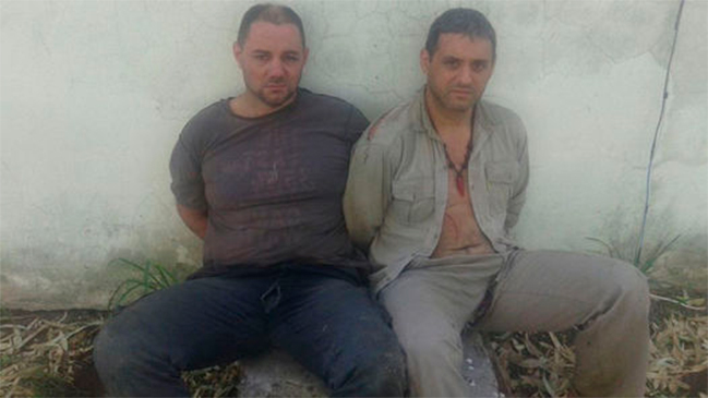 Los dos prófugos recapturados el lunes en Argentina rechazaron declarar