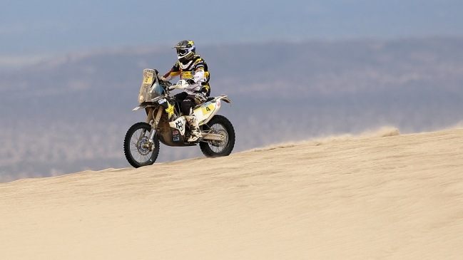 Pablo Quintanilla fue tercero en la undécima etapa y salió de zona de podio en el Dakar