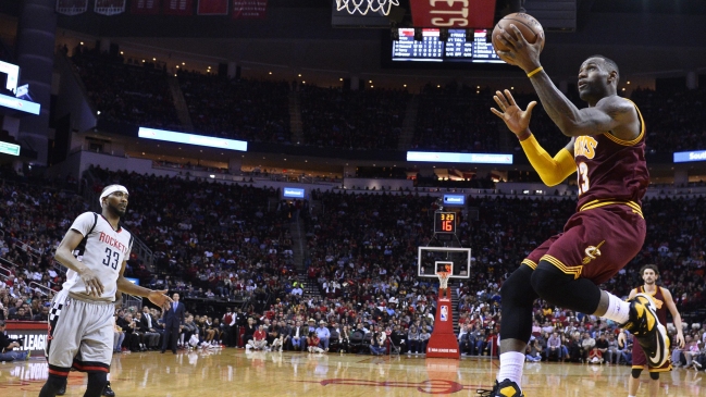 Cleveland Cavaliers venció a Houston Rockets y sigue dominando la Conferencia Este