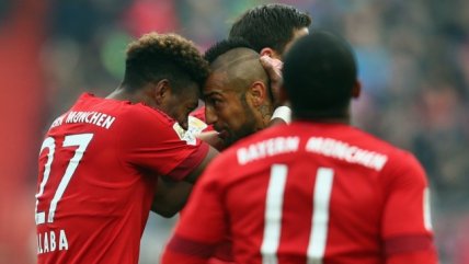 Arturo Vidal marcó un golazo para Bayern Munich en amistoso