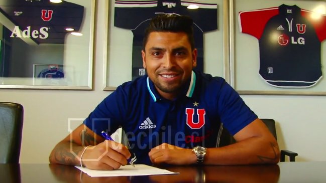 Gonzalo Jara: Es un sueño de niño llegar a la U, es el club que llevo en el corazón