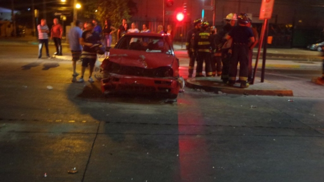 Bomberos sufrieron accidente de tránsito mientras se dirigían a combatir incendio