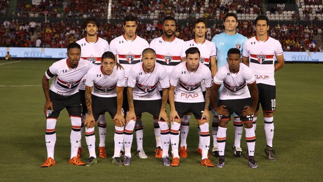 Eugenio Mena jugó en triunfo de Sao Paulo ante Cerro Porteño en amistoso internacional