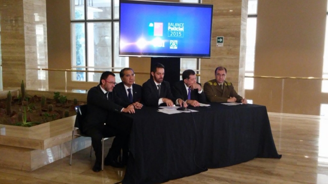 Balance de Seguridad Pública: 18 mil delitos menos en 2015