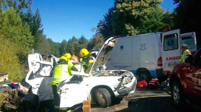 Niño argentino murió en accidente carretero en Villarrica