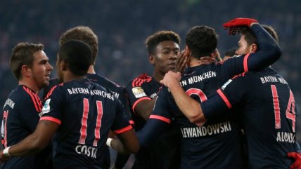 La victoria de FC Bayern ante Hamburgo por la liga alemana