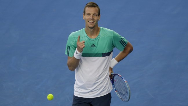 Berdych doblegó a Bautista y avanzó a cuartos en el Abierto de Australia
