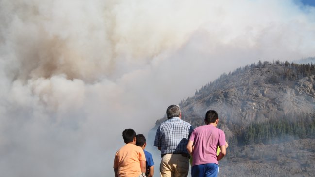 Incendio forestal en cerro Divisadero: Aumentan a 117 las hectáreas destruidas