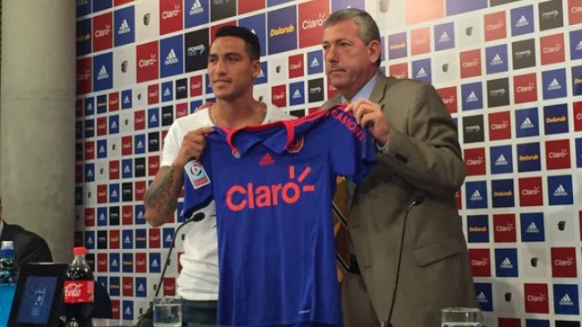 Fabián Monzón fue presentado en la U: Vengo para superarme y conseguir títulos