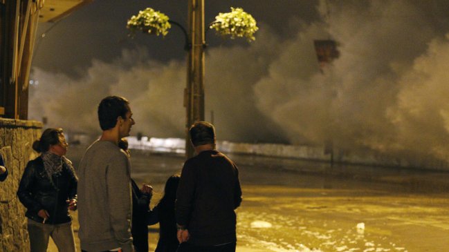 Viña del Mar: Daños provocados por marejadas 