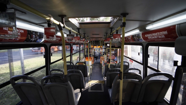 Transantiago registró su primera 