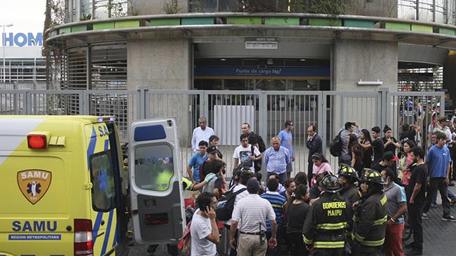 Incendio menor en tren del Metro dejó 28 personas afectadas