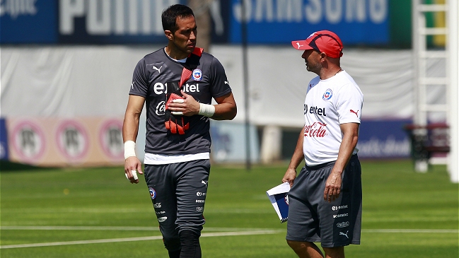 Claudio Bravo: Voy a extrañar a Jorge Sampaoli y le deseo lo mejor
