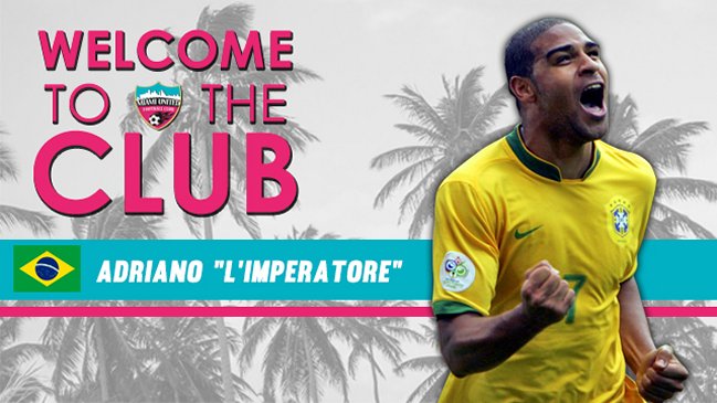 Adriano es refuerzo de un club de la cuarta división de Estados Unidos