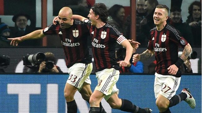 Gary Medel sufrió dura derrota con Inter en el clásico ante AC Milan