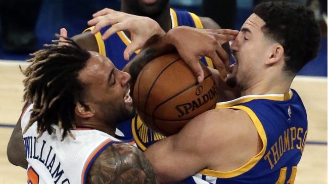 Klay Thompson lideró otro triunfo de los Warriors