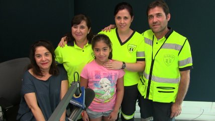 Personal del SAMU enseñó cómo inmovilizar una extremidad ante una fractura