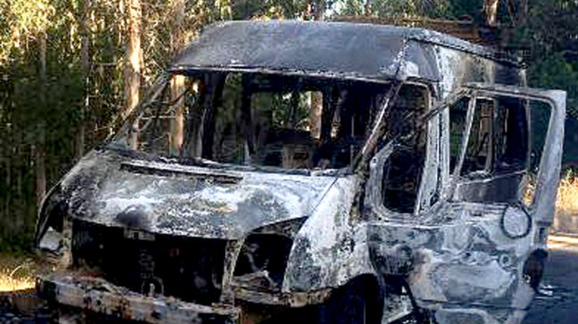 Gobierno presentará querella por ataque contra minibuses en Tirúa