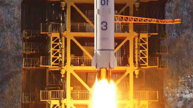 Corea del Norte lanzó un cohete de largo alcance