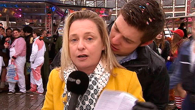 Colonia: Buscan a hombre por agresión sexual contra reportera que transmitía en vivo