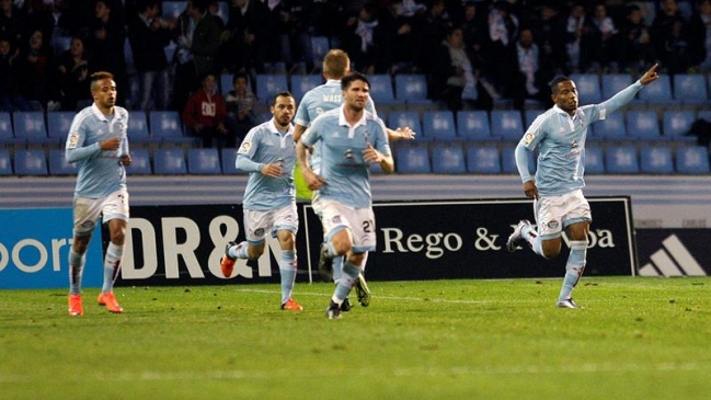 Marcelo Díaz y Pablo Hernández actuaron en empate de Celta de Vigo ante Sevilla