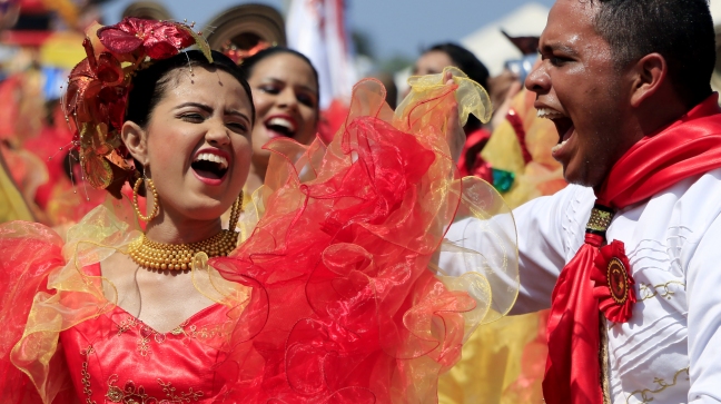 Ecología y mucha creatividad en segundo día del Carnaval de Barranquilla