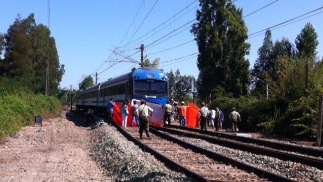 Un tren arrolló un auto en San Javier