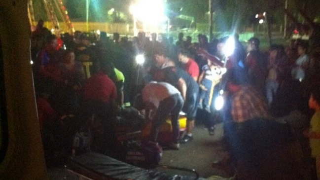 Se complicó estado de salud de lesionado en parque de diversiones de Renca