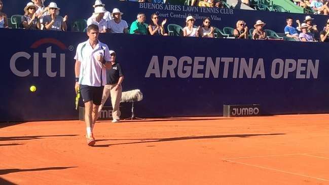 Federico Delbonis remontó y eliminó a Fabio Fognini en Buenos Aires