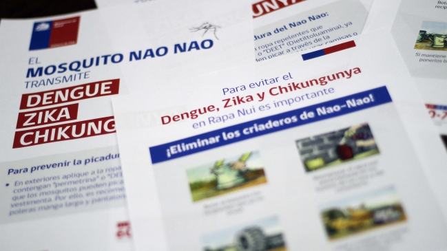 Minsal declaró alerta sanitaria en Isla de Pascua por dengue