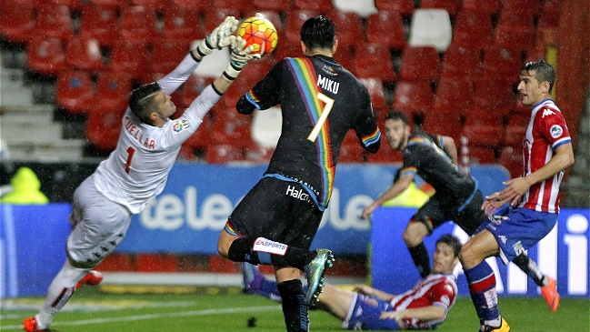 Manuel Iturra debutó en Rayo Vallecano con igualdad ante Sporting Gijón