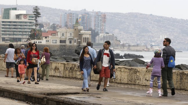 Turismo viñamarino no se ha resentido por la fragata portuguesa y las marejadas