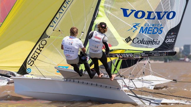 Equipo Grez subió tres puestos en el Campeonato Mundial de Veleros