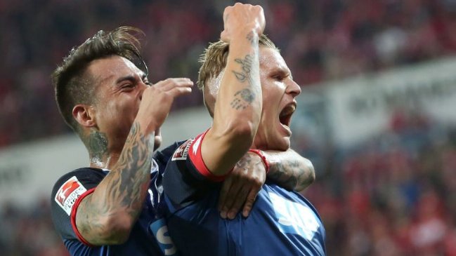 Eduardo Vargas fue titular en empate de Hoffenheim por la Bundesliga alemana