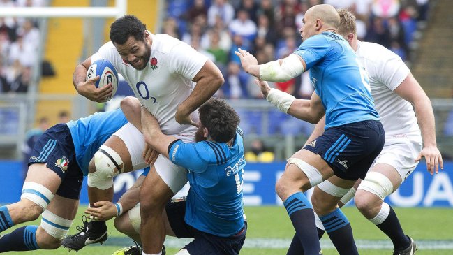 Inglaterra aplastó a Italia en el cierre de la segunda fecha del Seis Naciones