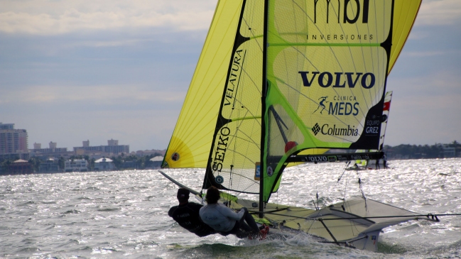 Equipo Grez finalizó 11º en Flota de Plata del Mundial de Veleros 49er