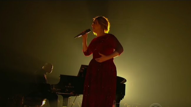 Adele lamentó su desafinación en los Grammy