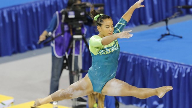 Leonardo Farkas ayudará a la gimnasta Makarena Pinto