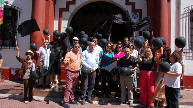 Comerciantes de La Serena protestaron exigiendo seguridad en el sector central